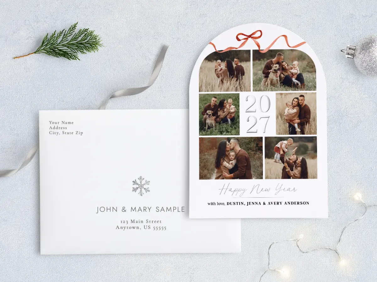 Front with Envelope Design