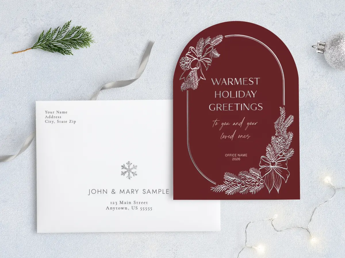 Front with Envelope Design