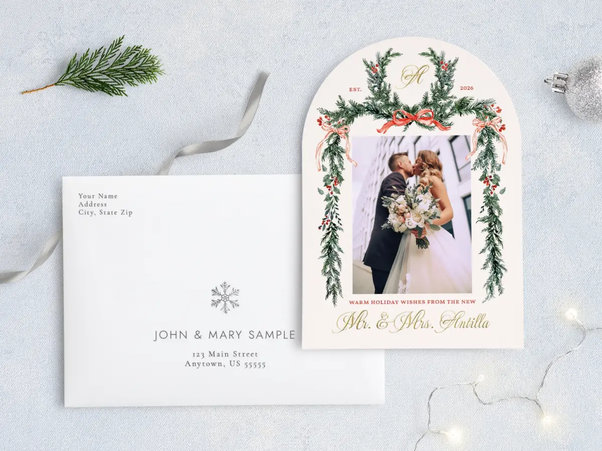 Front with Envelope Design