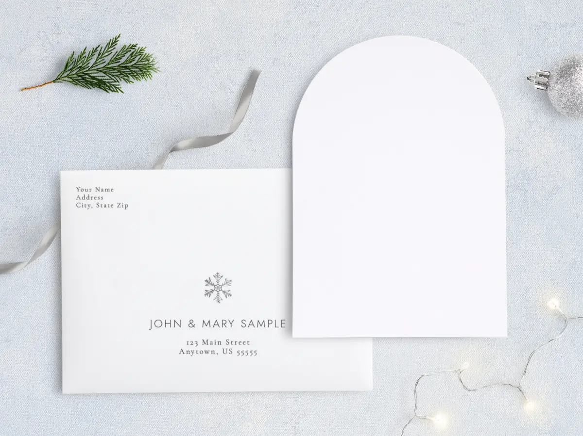Front with Envelope Design