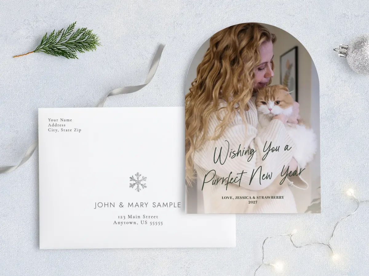 Front with Envelope Design
