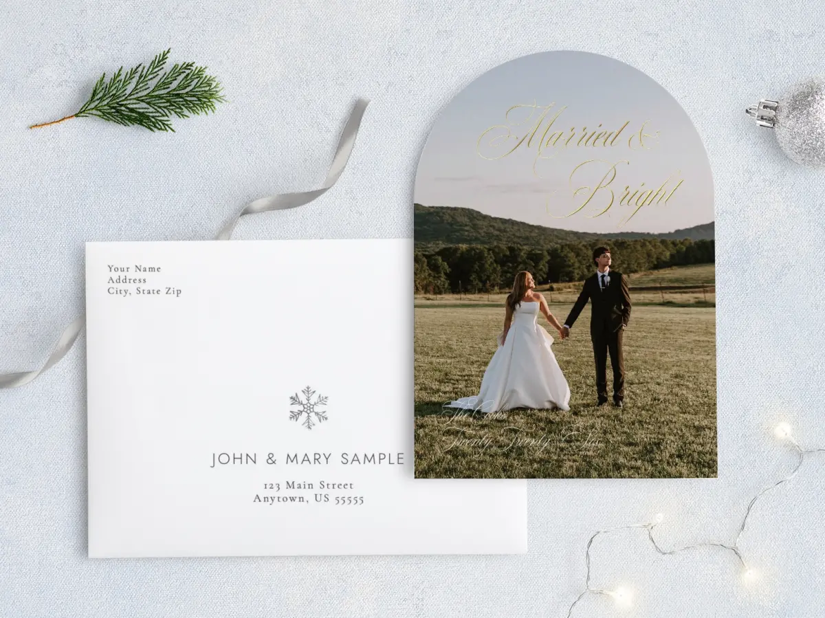 Front with Envelope Design
