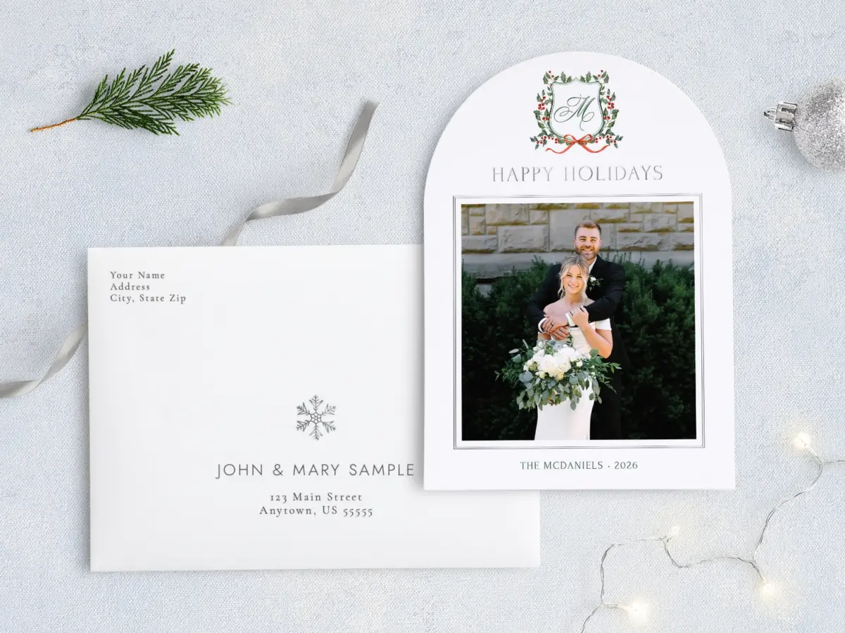 Front with Envelope Design
