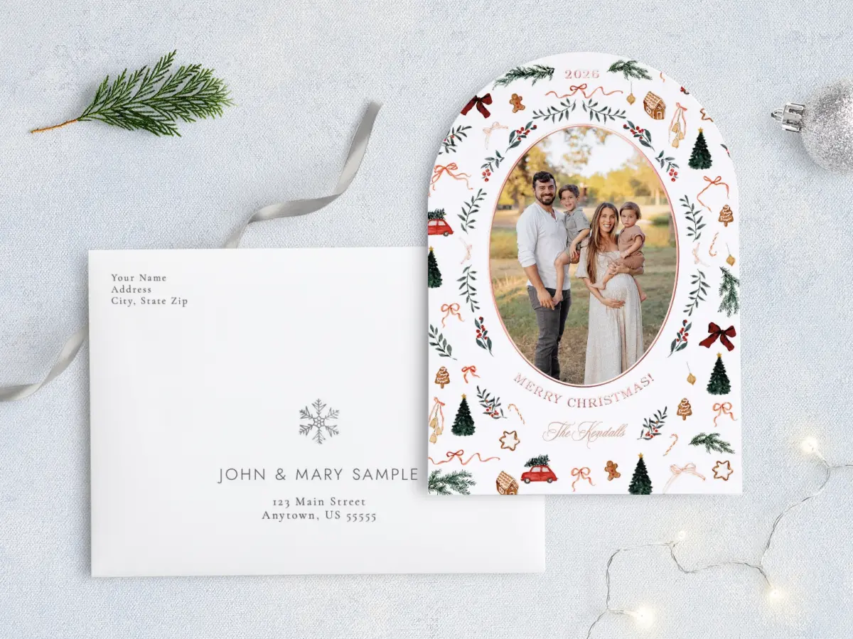 Front with Envelope Design