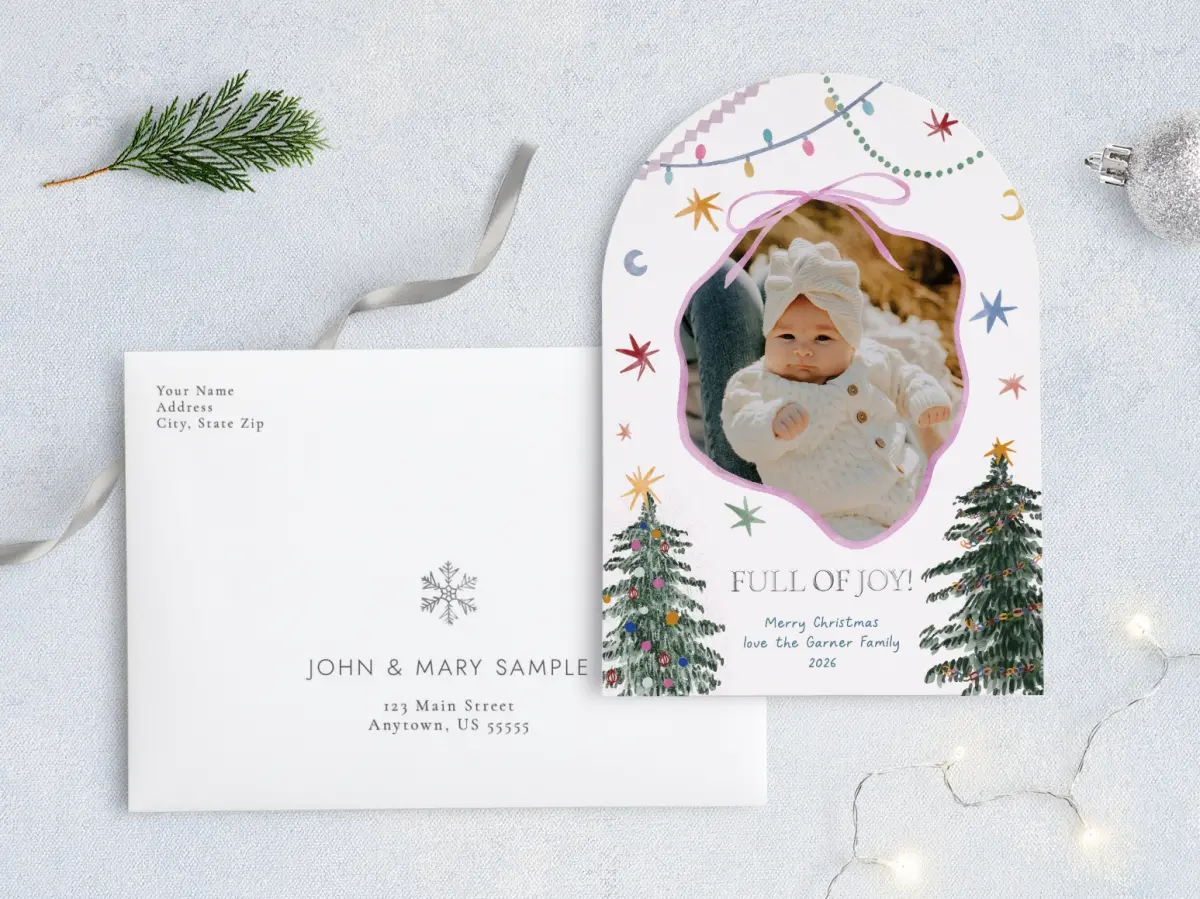 Front with Envelope Design