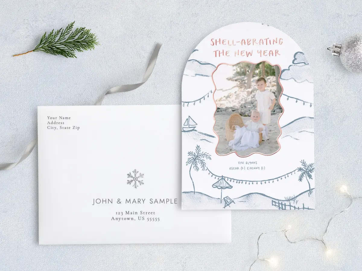Front with Envelope Design