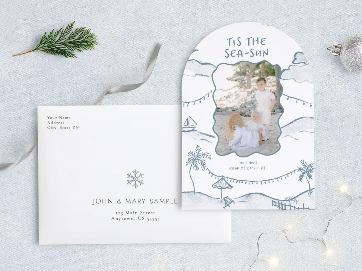Front with Envelope Design