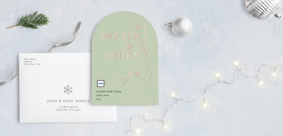Front with Envelope Design