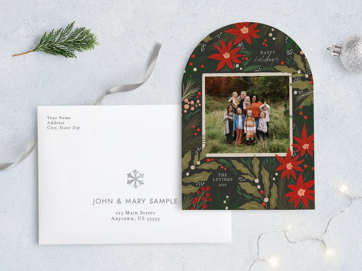 Front with Envelope Design