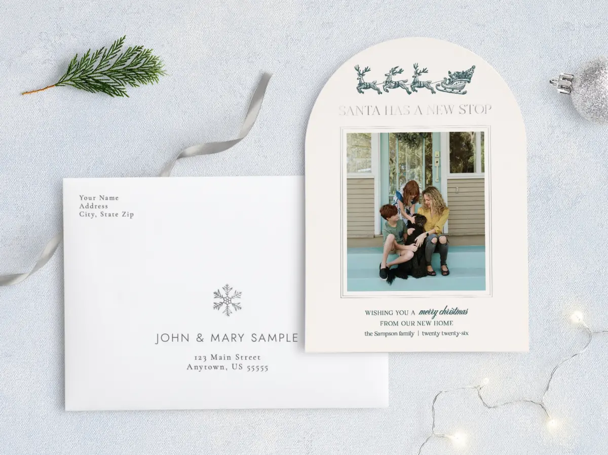 Front with Envelope Design