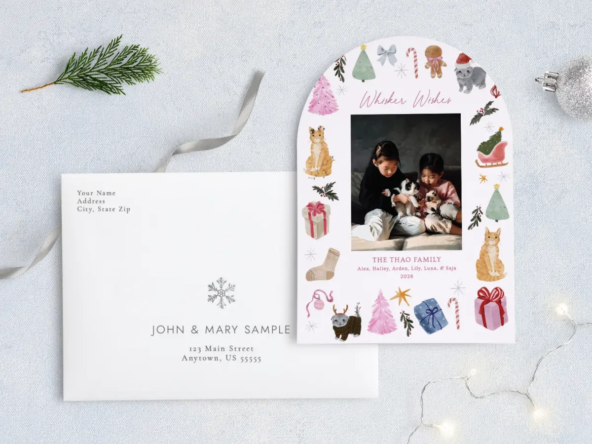 Front with Envelope Design
