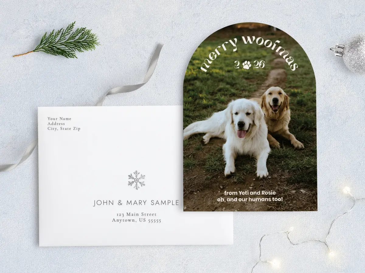 Front with Envelope Design