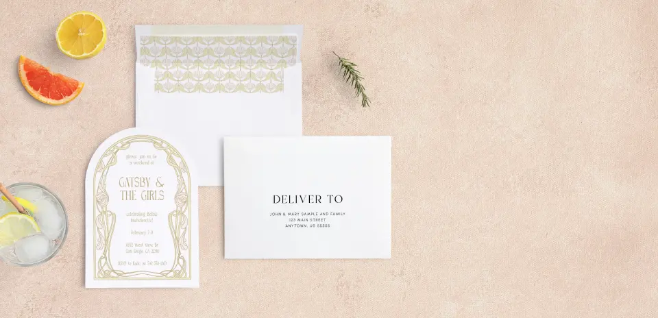 Front with Envelope Liner