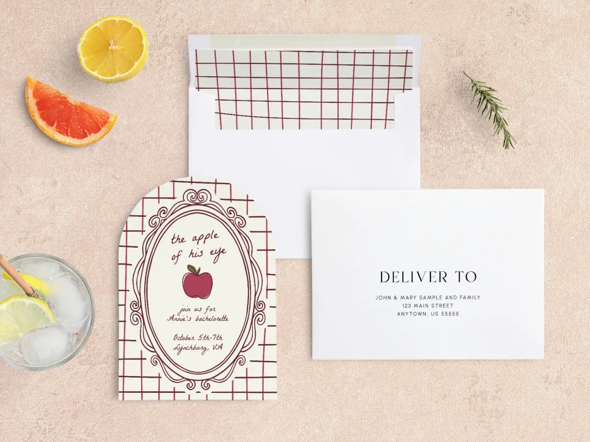 Front with Envelope Liner