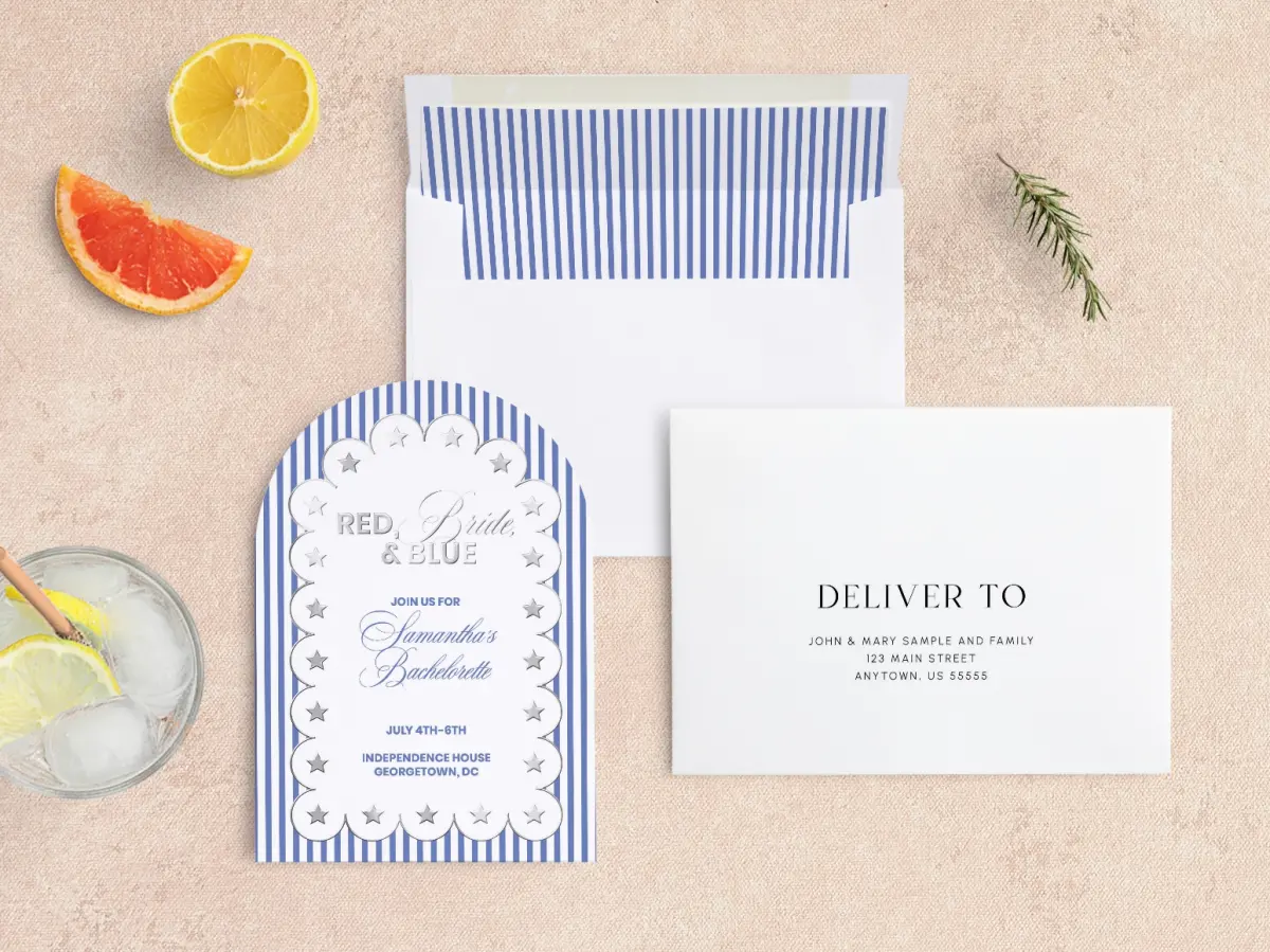 Front with Envelope Liner