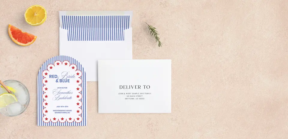 Front with Envelope Liner