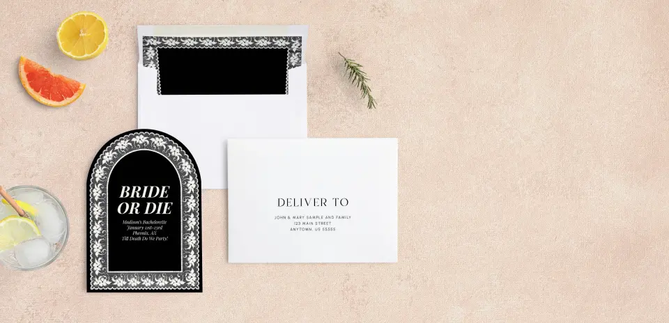 Front with Envelope Liner