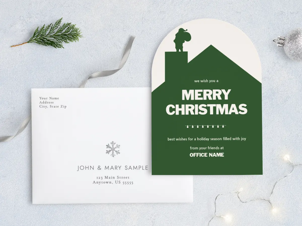 Front with Envelope Design