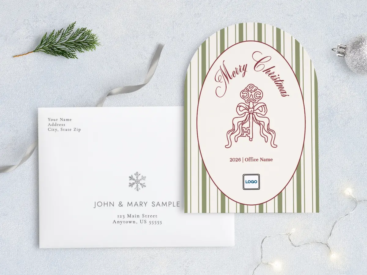 Front with Envelope Design