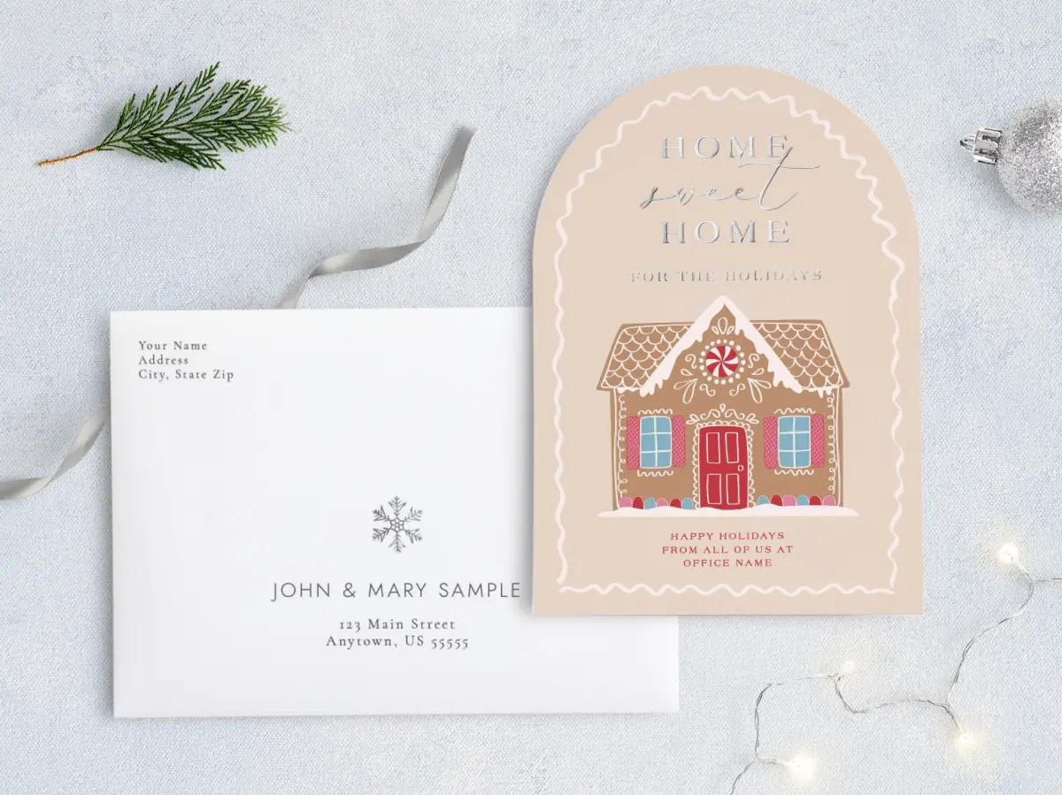 Front with Envelope Design