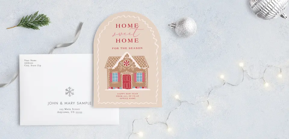 Front with Envelope Design