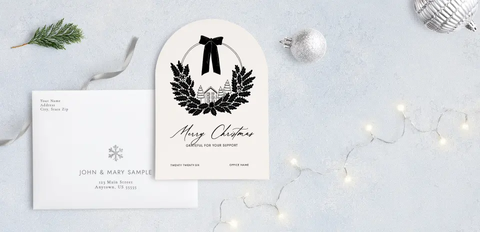 Front with Envelope Design