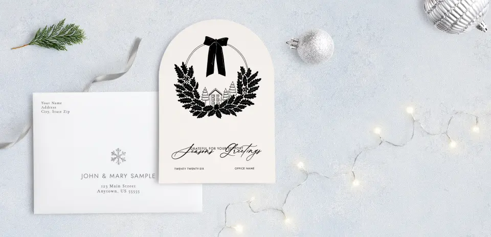 Front with Envelope Design