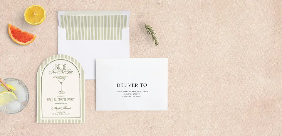 Front with Envelope Liner