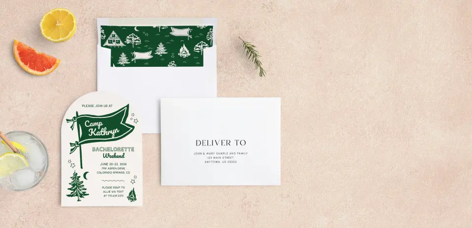 Front with Envelope Liner