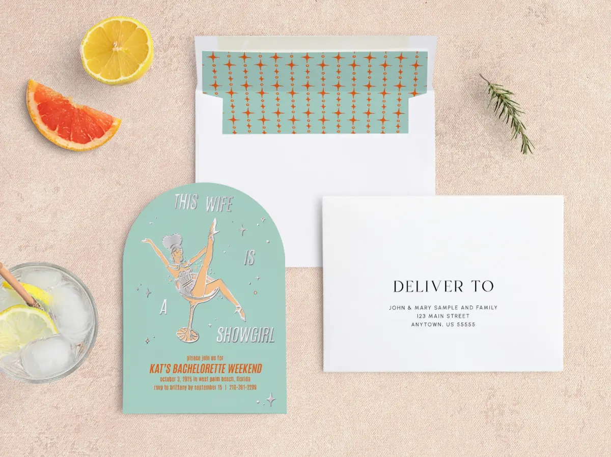 Front with Envelope Liner