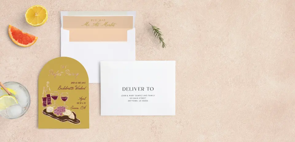 Front with Envelope Liner