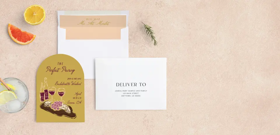 Front with Envelope Liner