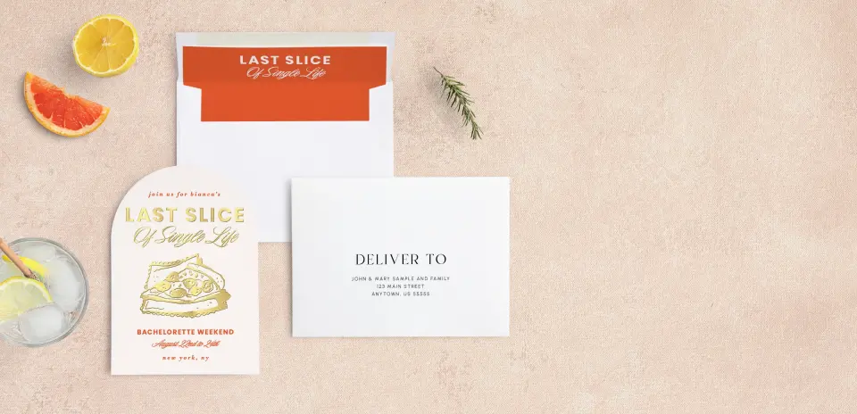 Front with Envelope Liner