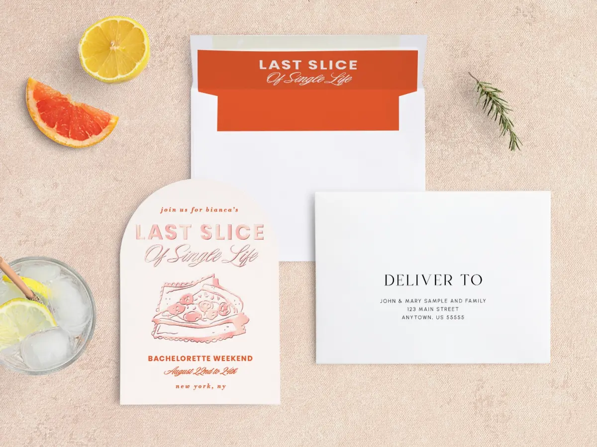 Front with Envelope Liner