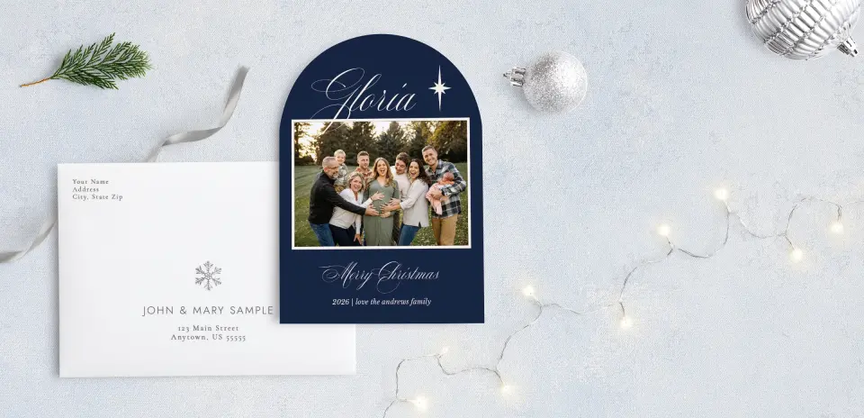 Front with Envelope Design
