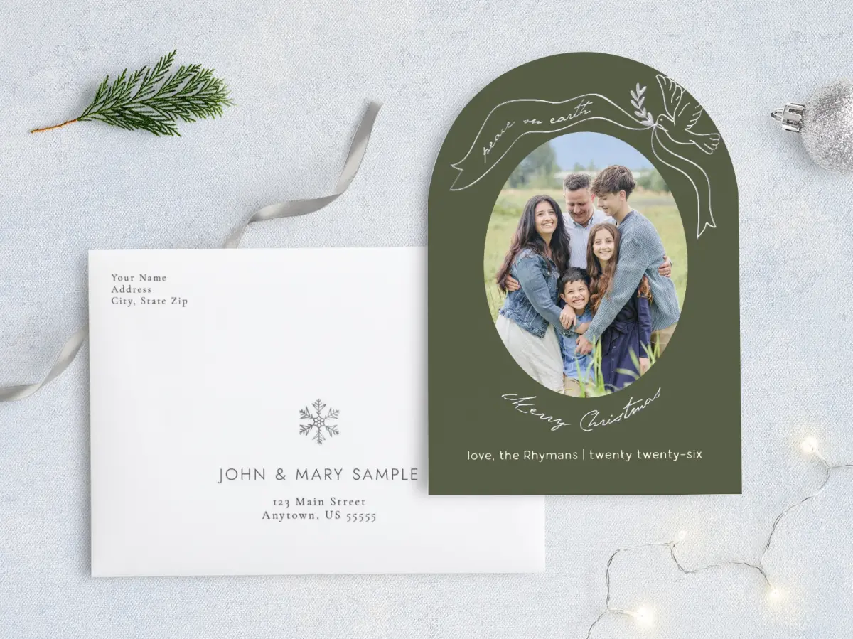 Front with Envelope Design