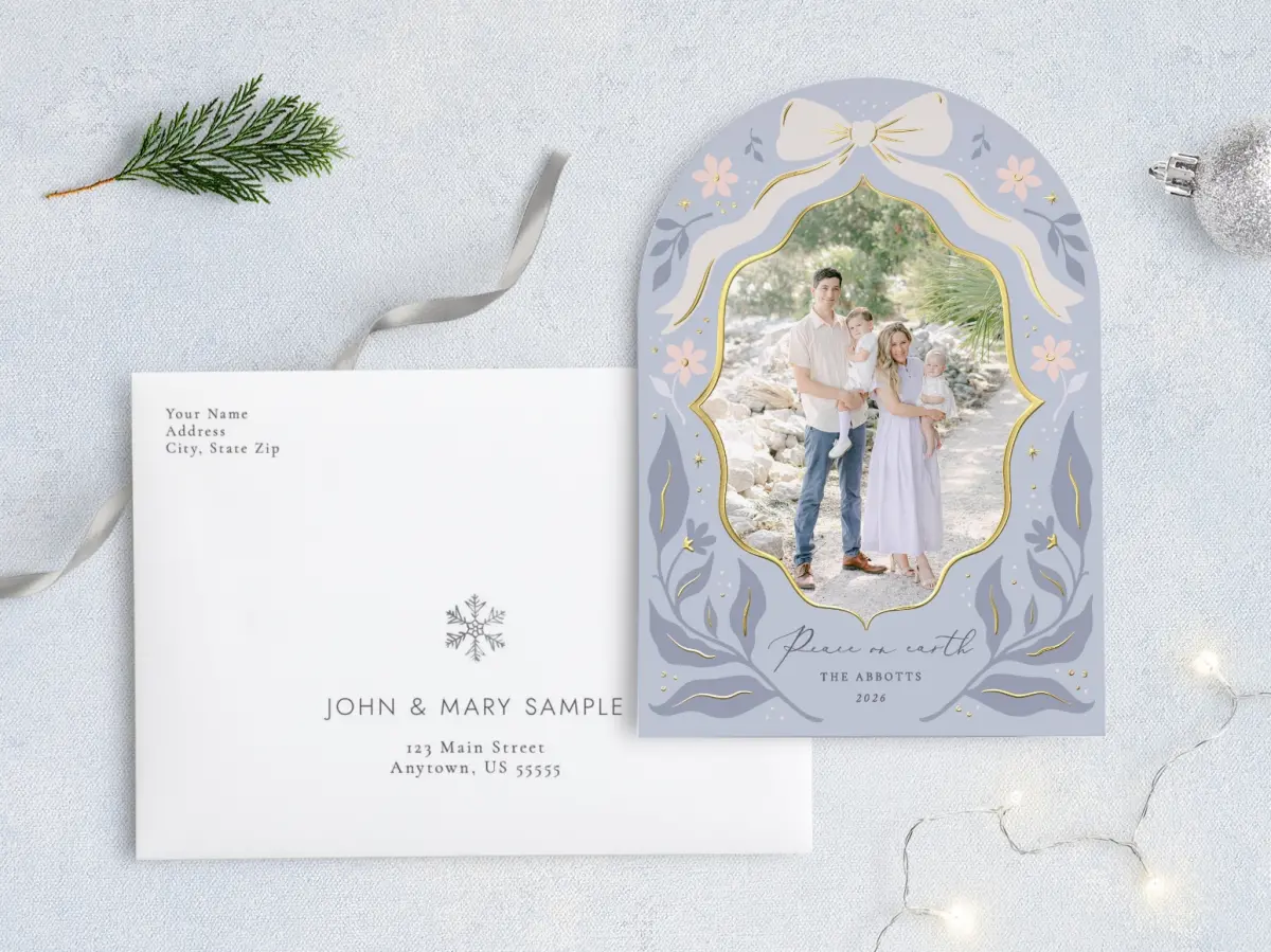 Front with Envelope Design