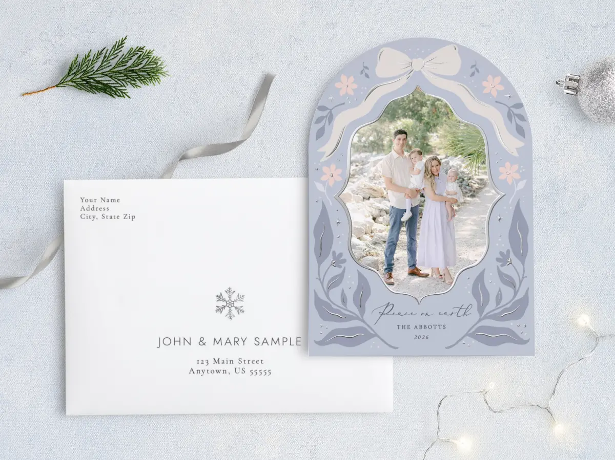 Front with Envelope Design