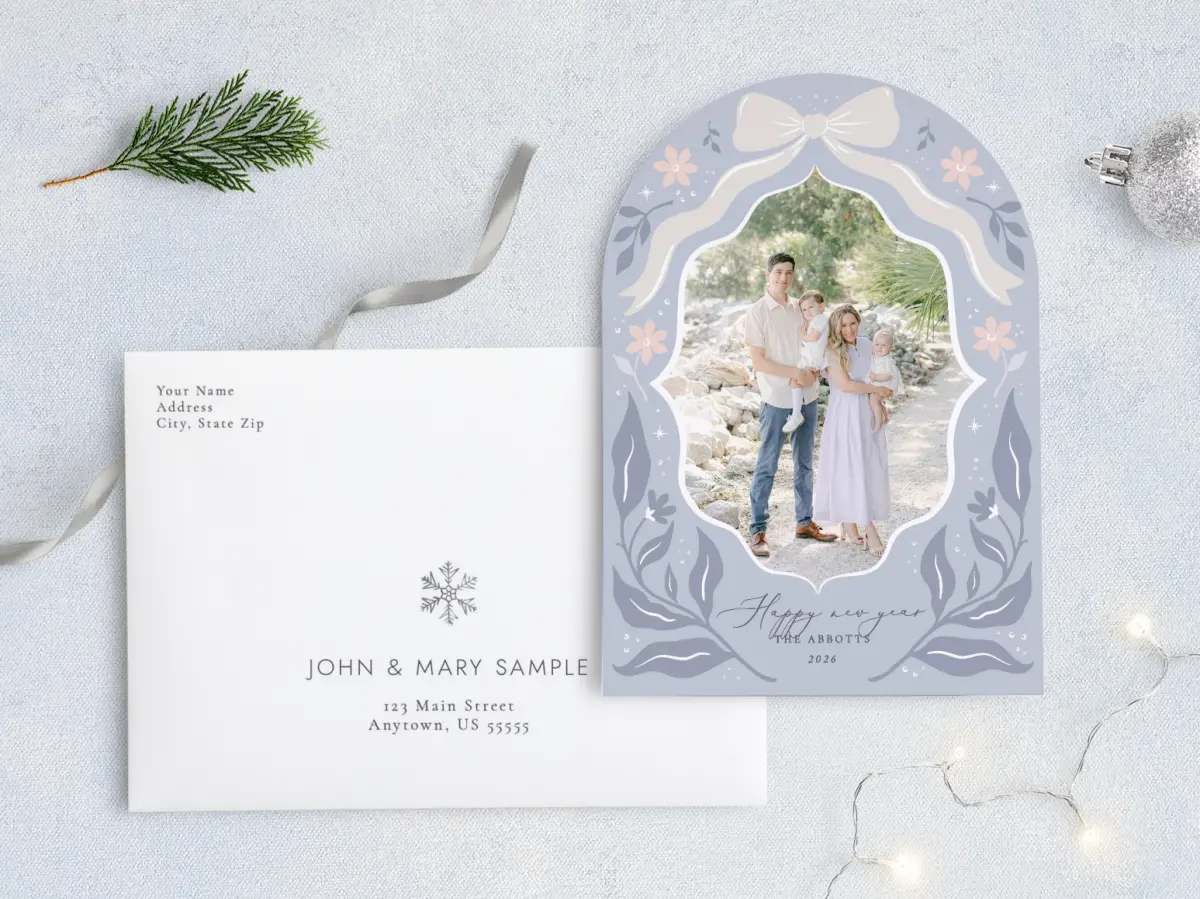 Front with Envelope Design
