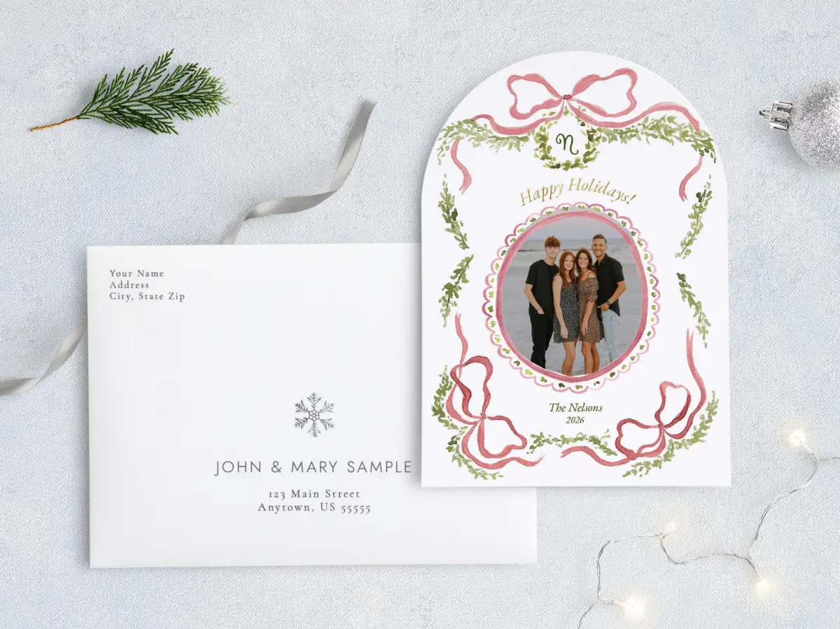 Front with Envelope Design