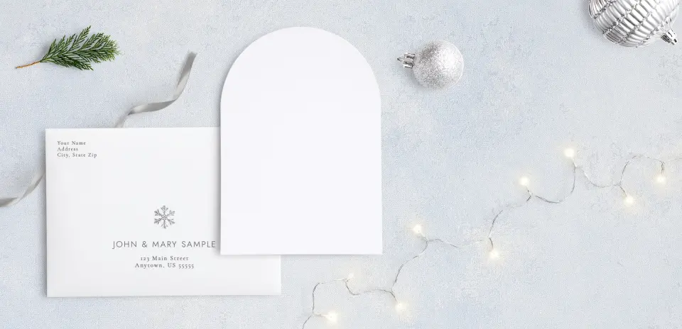 Front with Envelope Design