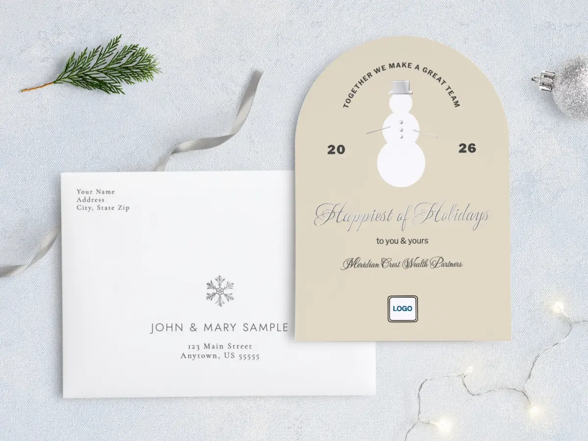 Front with Envelope Design