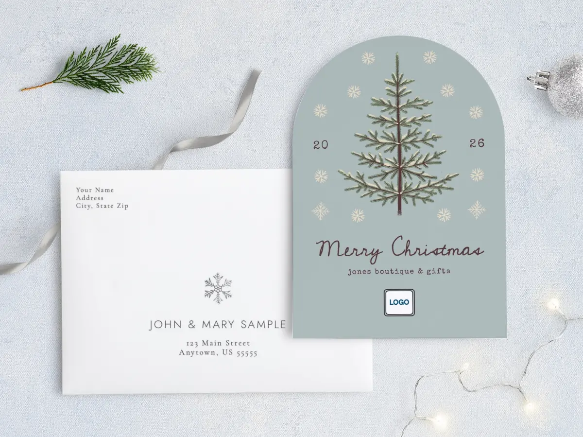 Front with Envelope Design