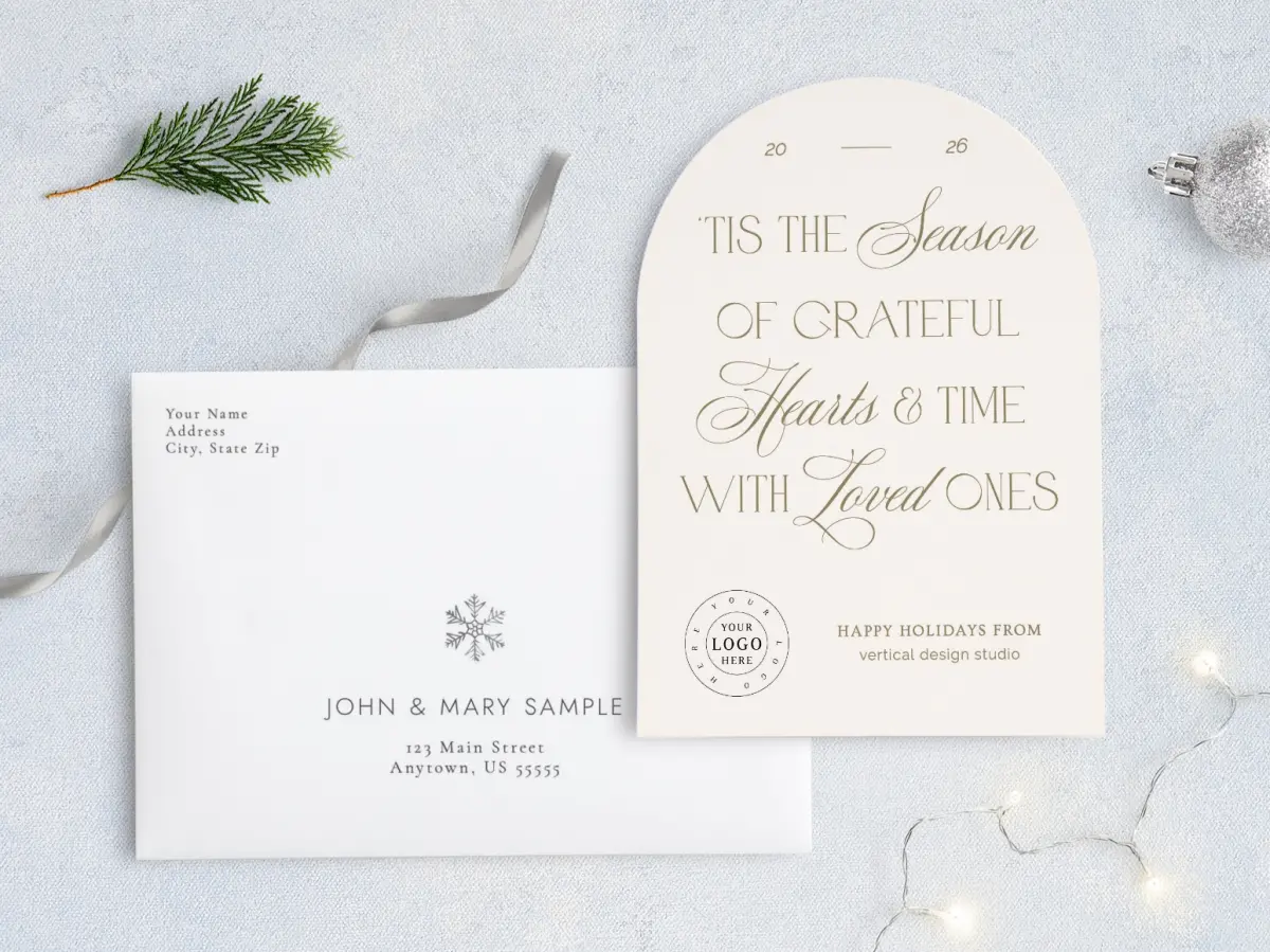 Front with Envelope Design