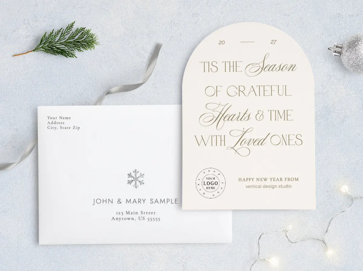 Front with Envelope Design