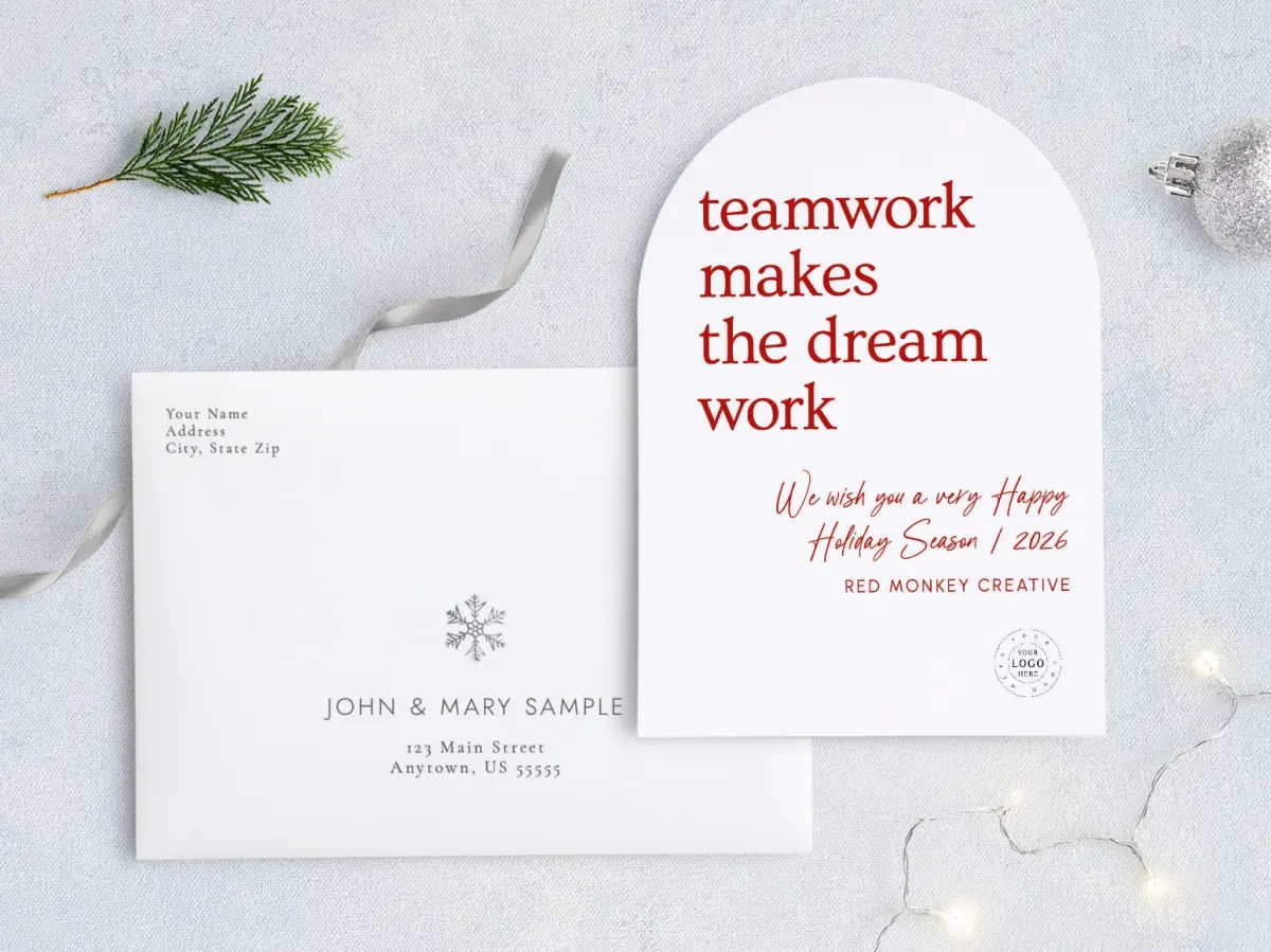 Front with Envelope Design