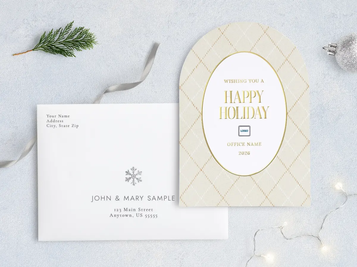 Front with Envelope Design