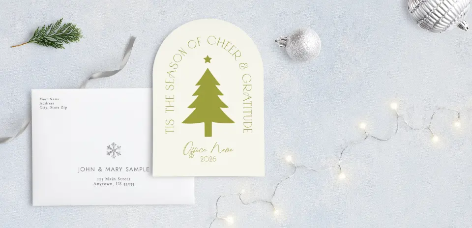 Front with Envelope Design