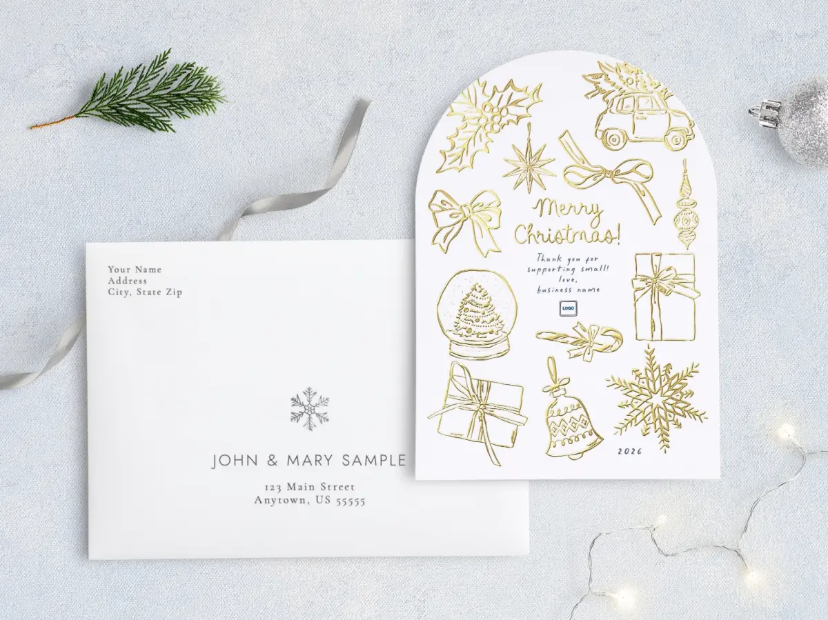 Front with Envelope Design