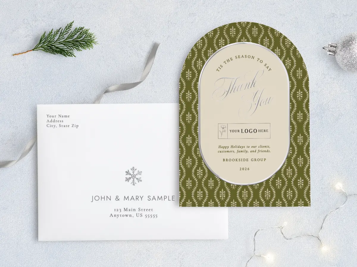 Front with Envelope Design